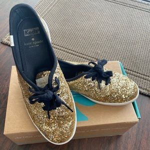 Kate spade glitter keds